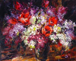 lilac and tulips