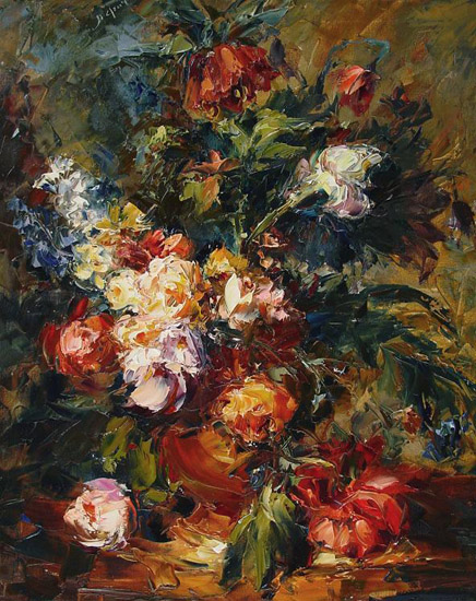 old masters' pallet