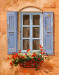 blue shutters