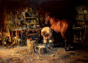 the horse shoer