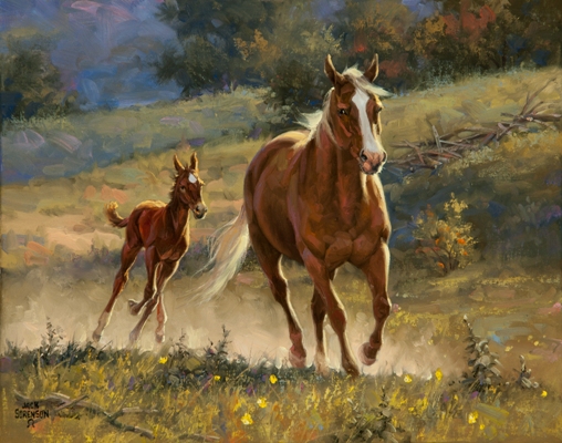runnin' with mama