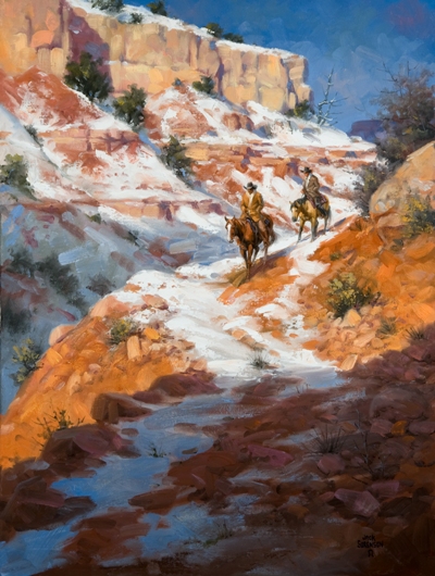 Cold Canyon Shadows