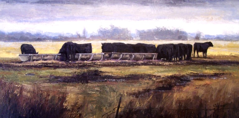 feeding trough