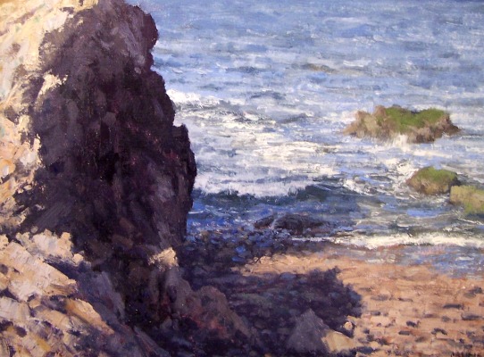 Light on the Scottish Coast