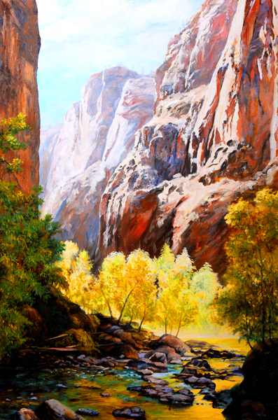 canyon on the west fork trail